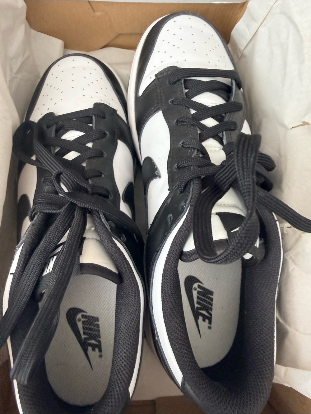 Nike W NIKE DUNK LOW white/Black.White
